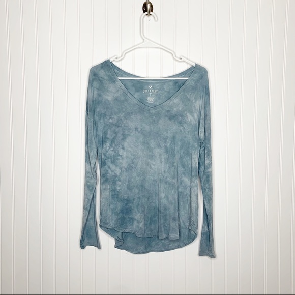 American Eagle Outfitters Tops - American Eagle Soft & Sexy Tie Dye Long Sleeve